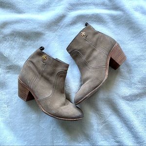 Tori Burch Suede Booties • Size 5